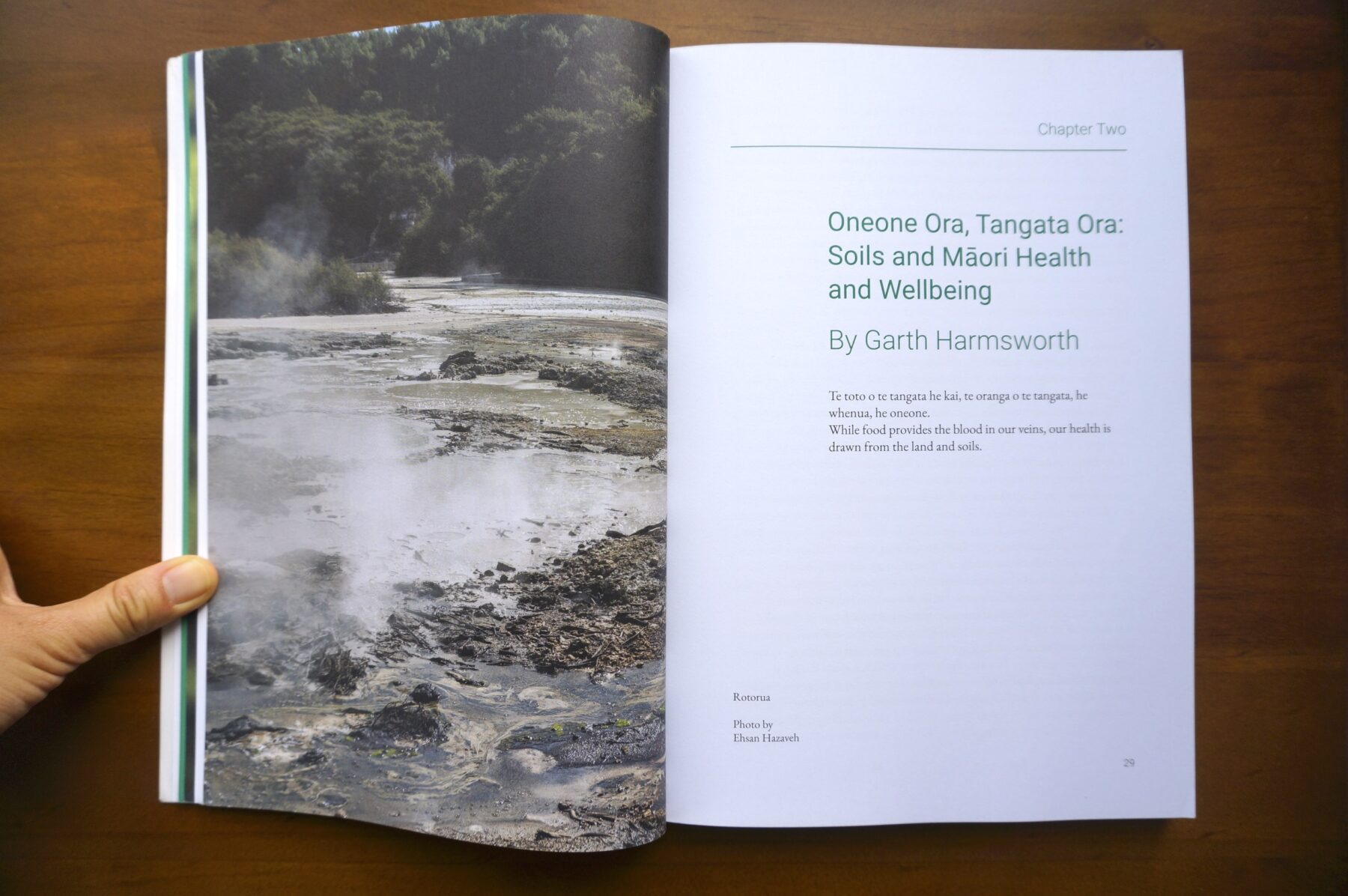 Reading Group: ‘Oneone Ora, Tangata Ora: Soils and Māori Health and Wellbeing’ by Garth Harmsworth